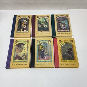 Loathsome Library A Series Of Unfortunate Events Box Set Vol 1-6 Lemony Snicket